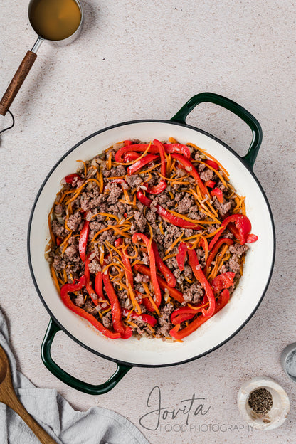 Ground Beef and Cabbage Skillet
