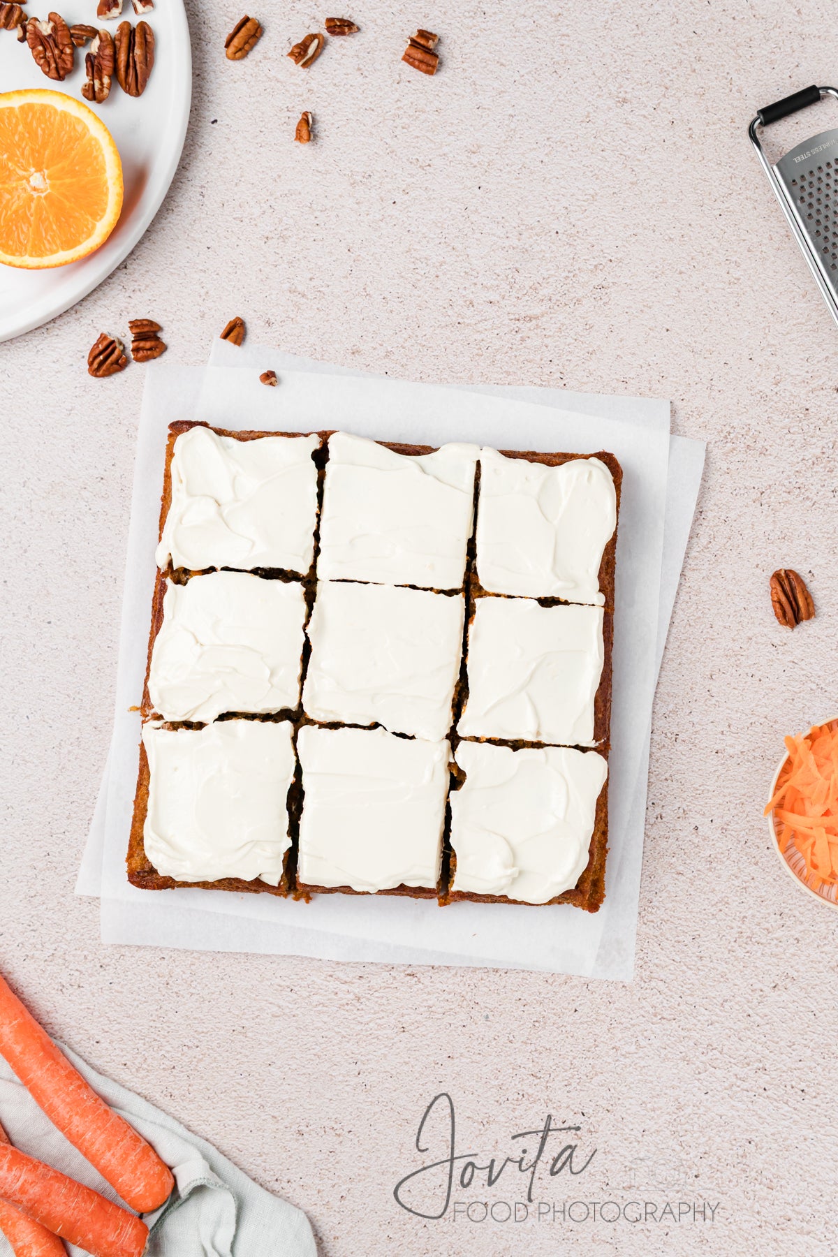 Gluten-Free Carrot Cake Bars