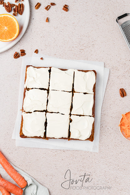Gluten-Free Carrot Cake Bars