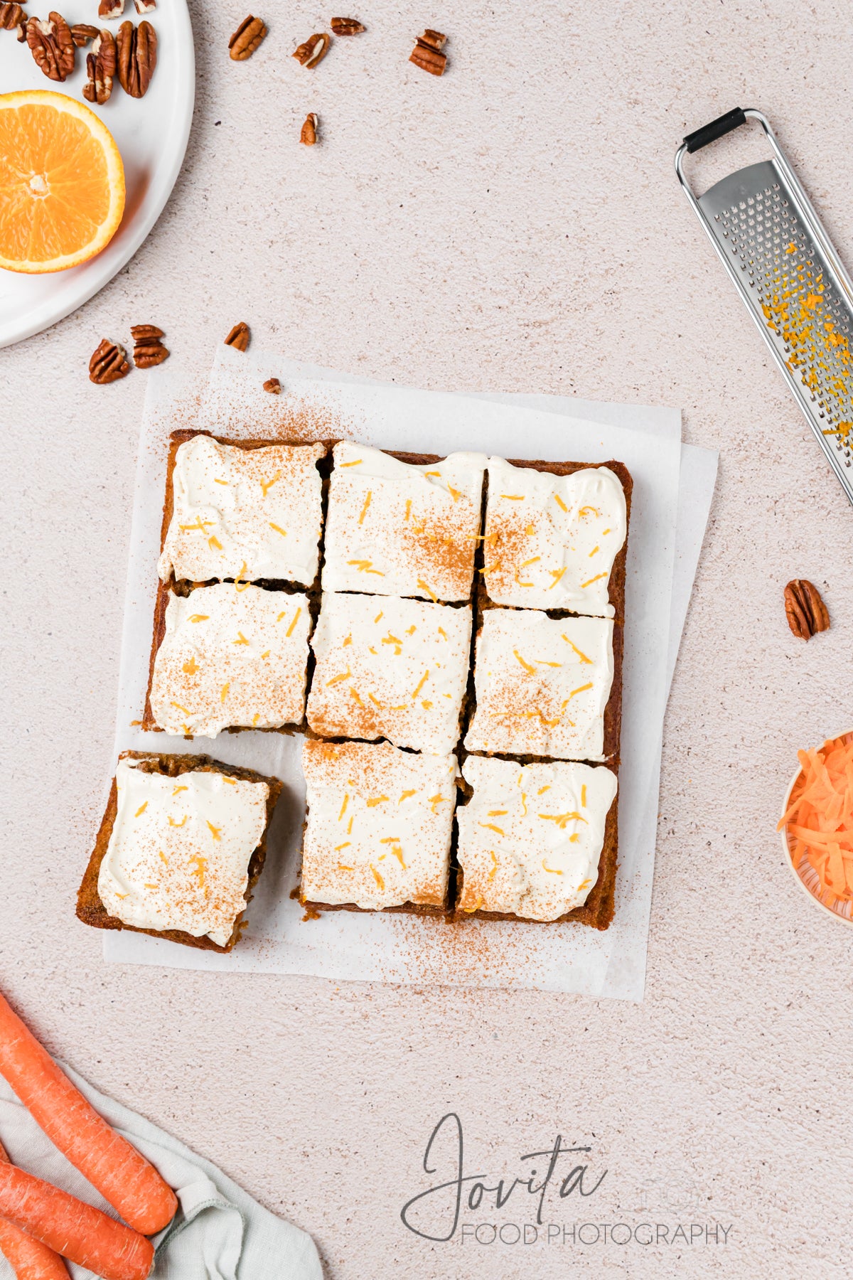 Gluten-Free Carrot Cake Bars