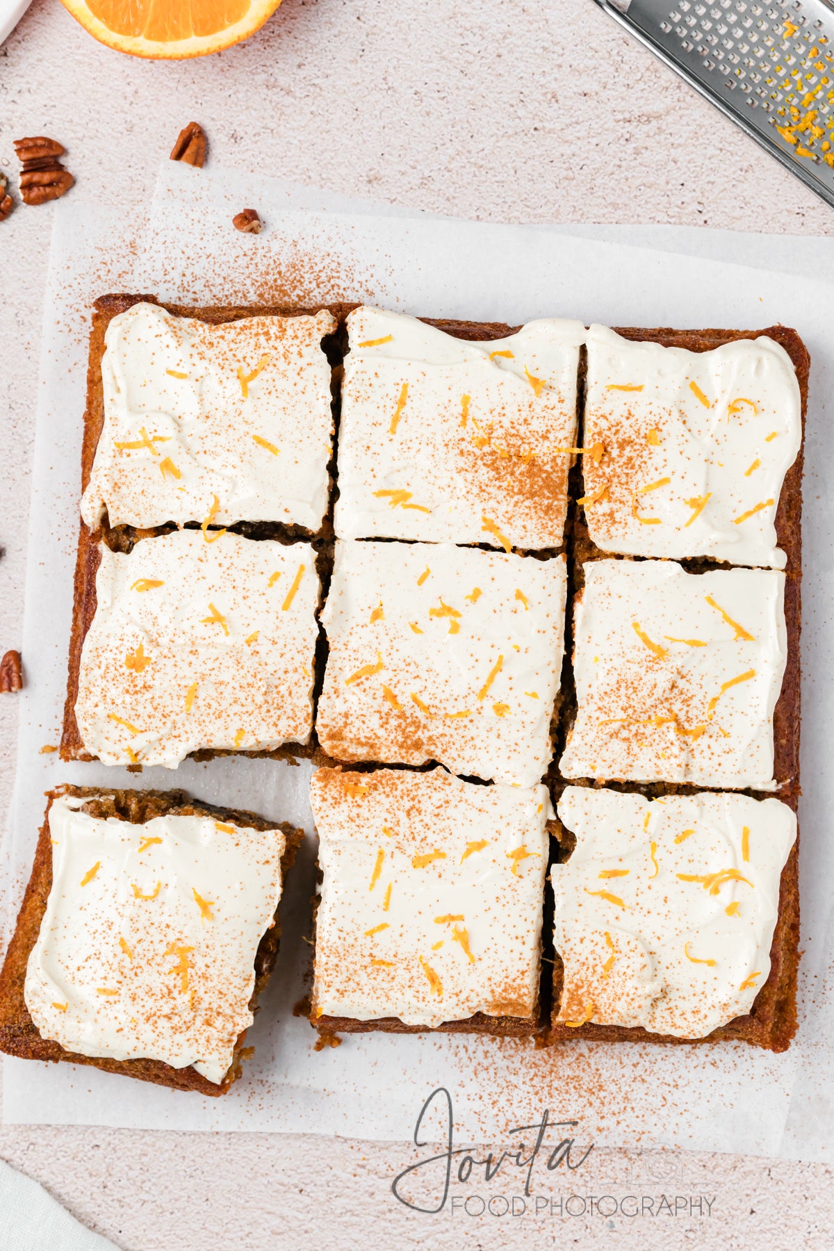 Gluten-Free Carrot Cake Bars