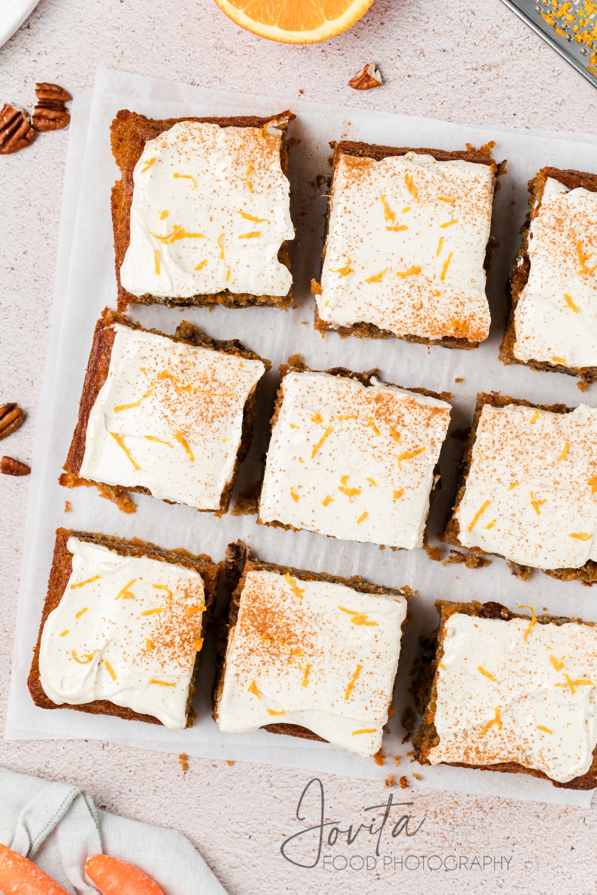 Gluten-Free Carrot Cake Bars