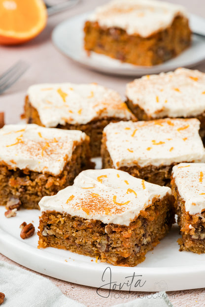 Gluten-Free Carrot Cake Bars