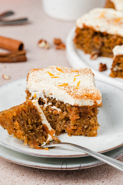 Gluten-Free Carrot Cake Bars