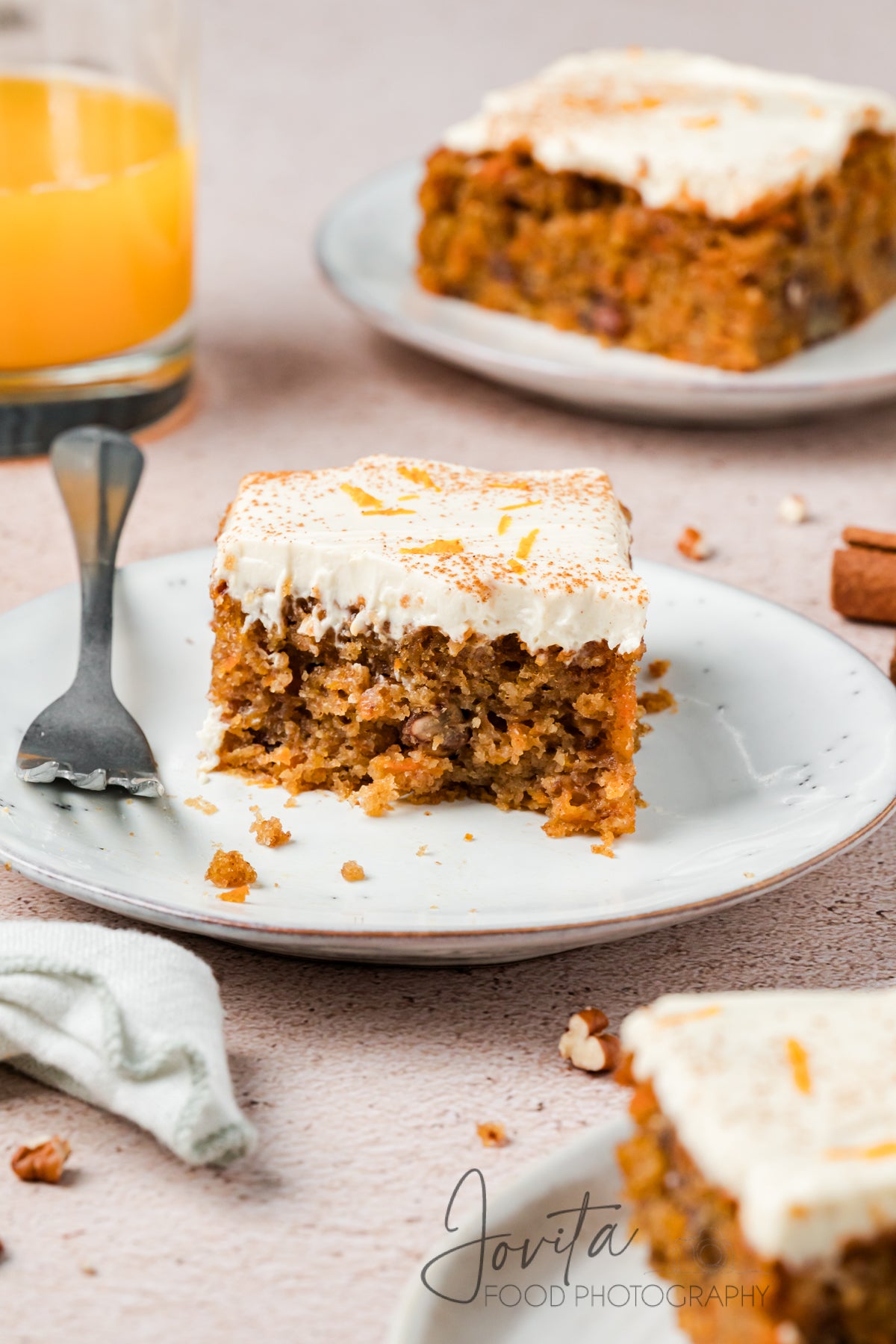 Gluten-Free Carrot Cake Bars