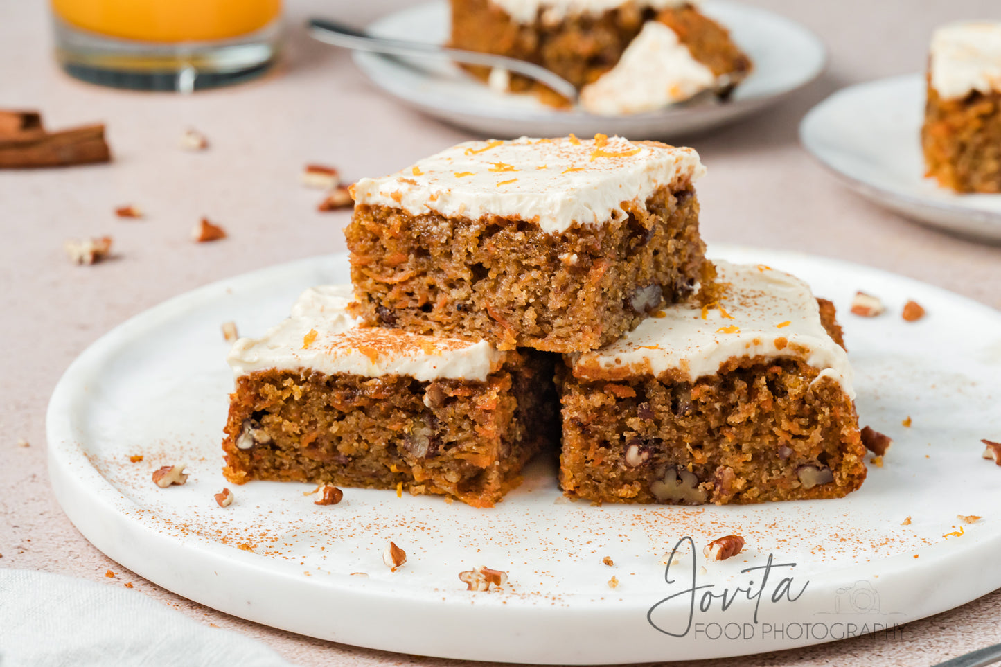 Gluten-Free Carrot Cake Bars