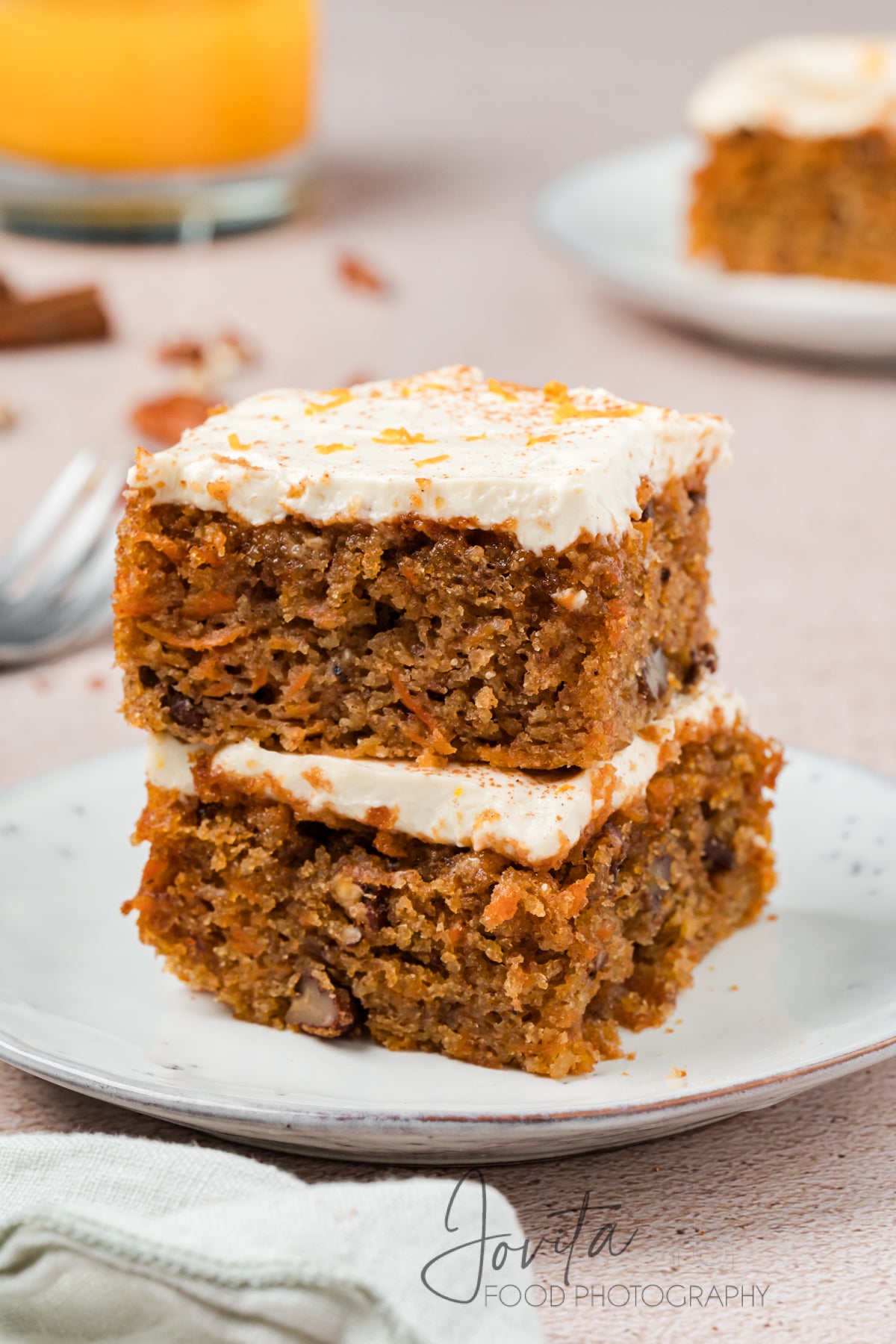 Gluten-Free Carrot Cake Bars