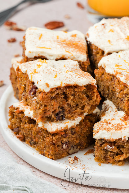 Gluten-Free Carrot Cake Bars