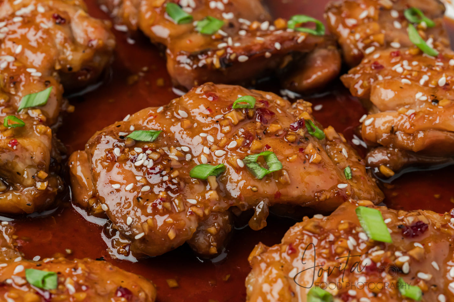 Honey Garlic Chicken Thighs