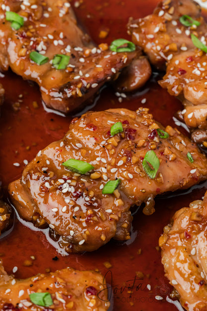 Honey Garlic Chicken Thighs