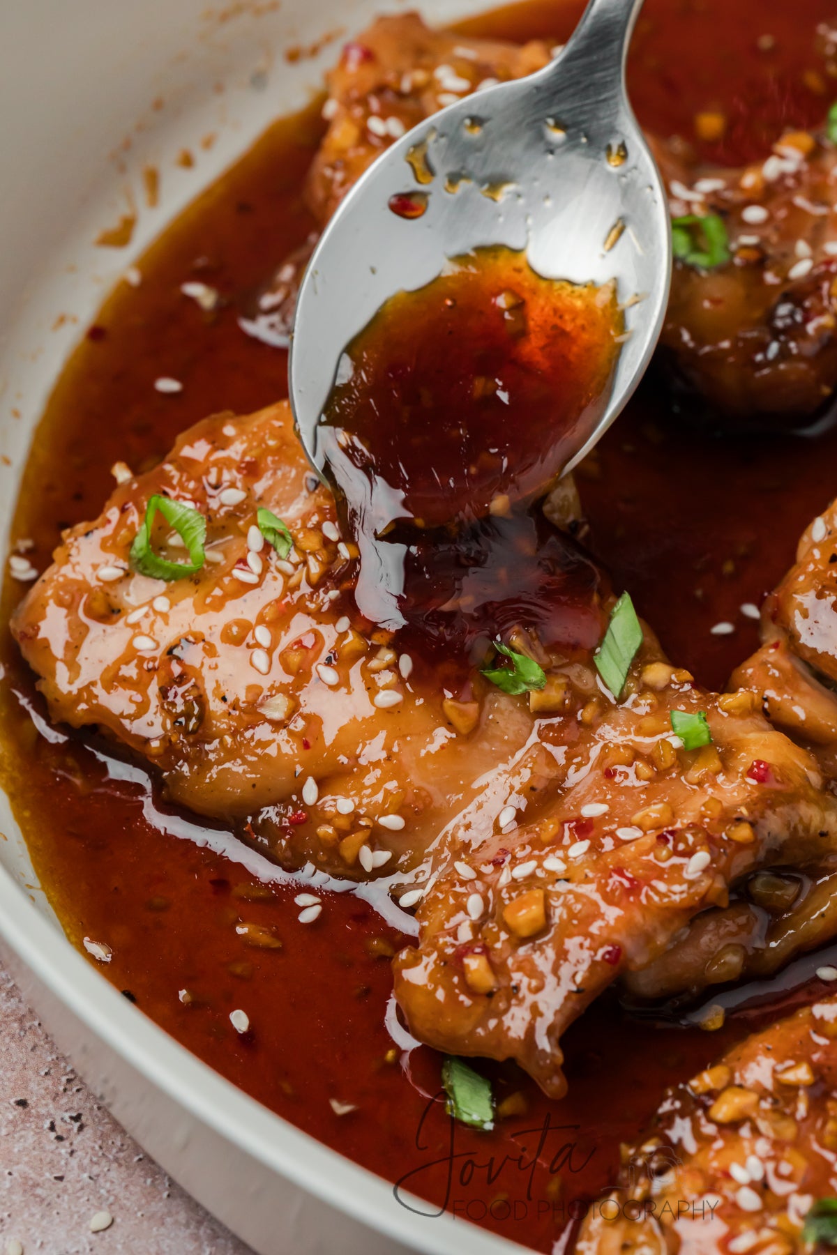 Honey Garlic Chicken Thighs