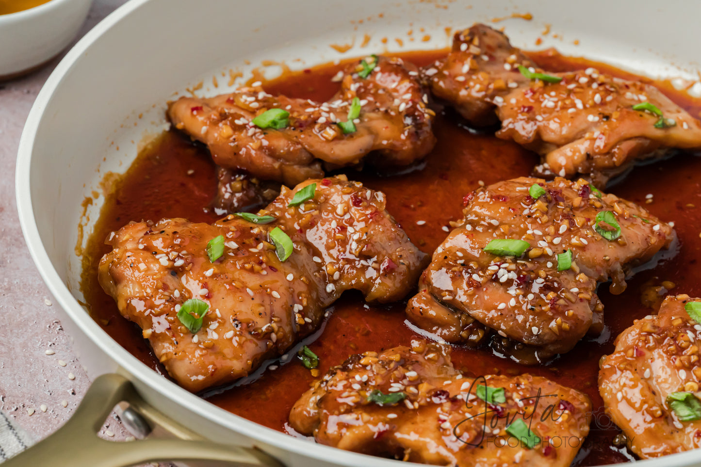 Honey Garlic Chicken Thighs