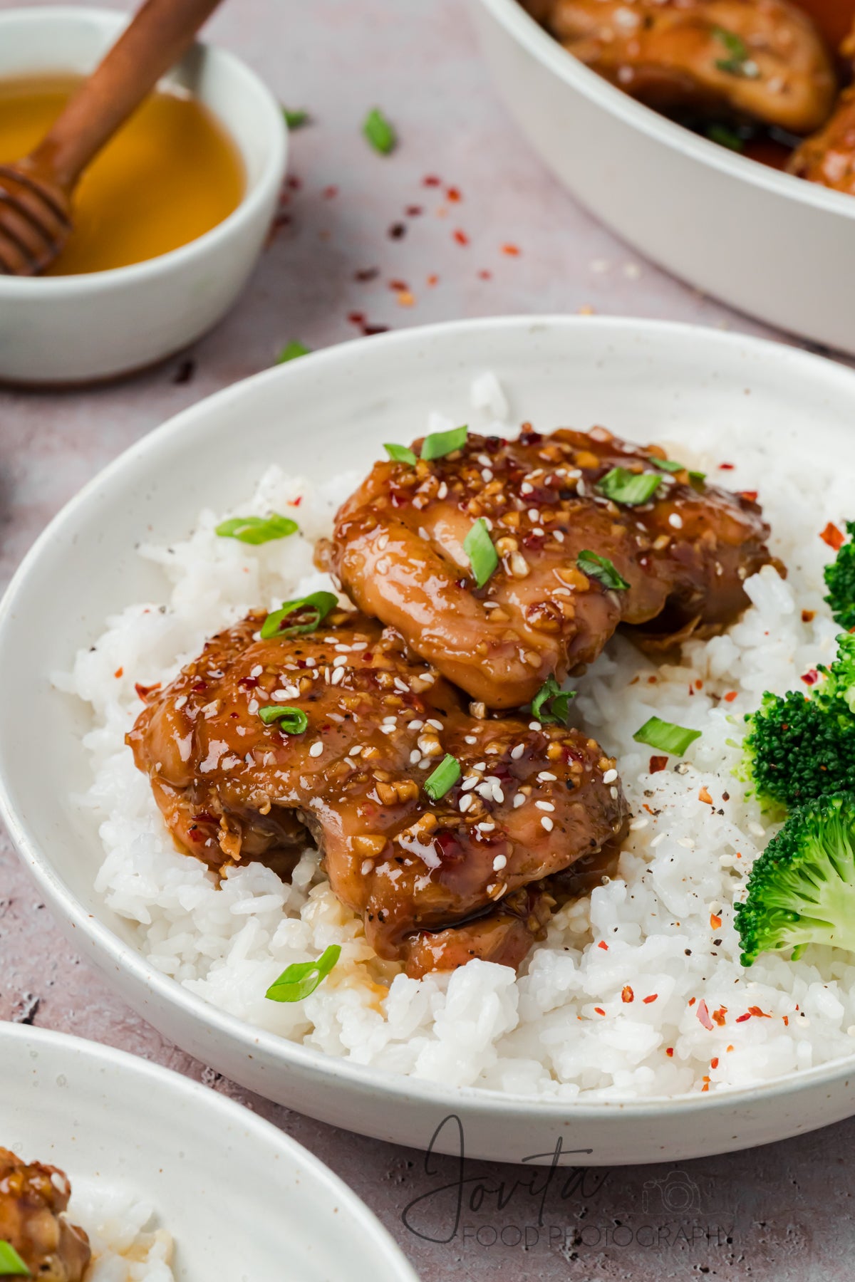 Honey Garlic Chicken Thighs