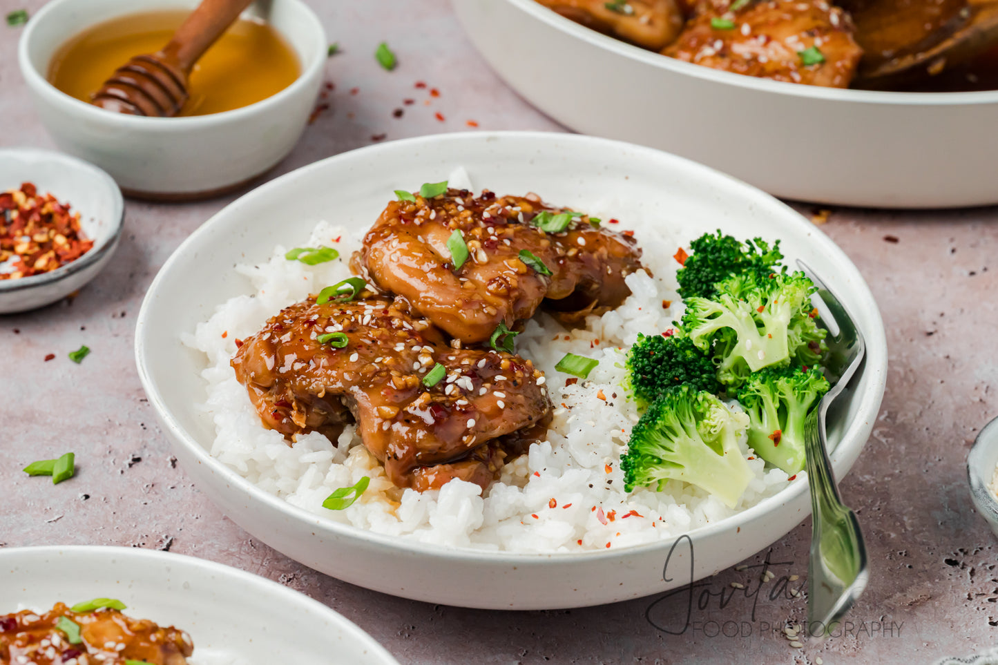 Honey Garlic Chicken Thighs