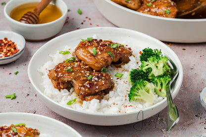 Honey Garlic Chicken Thighs
