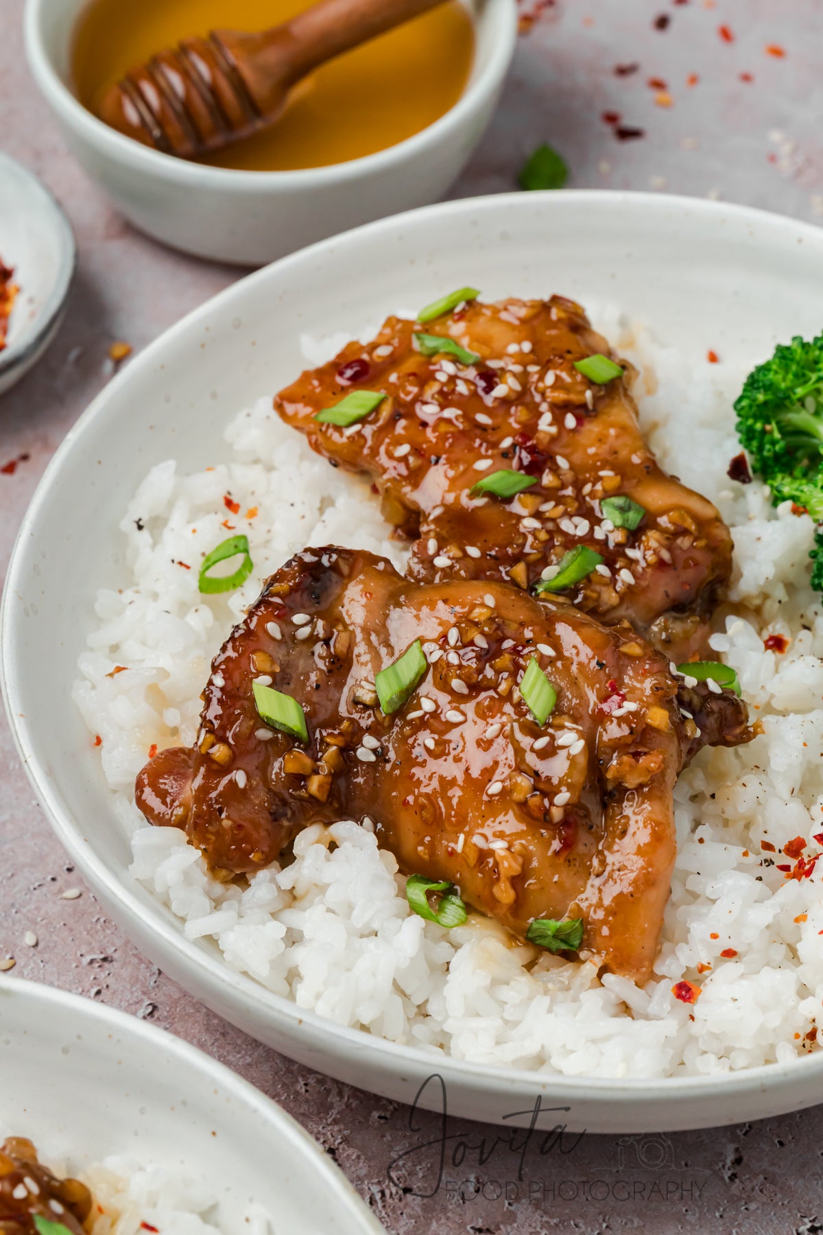 Honey Garlic Chicken Thighs