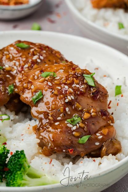 Honey Garlic Chicken Thighs