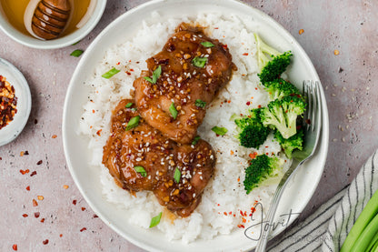 Honey Garlic Chicken Thighs