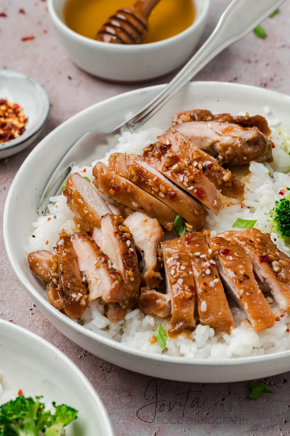 Honey Garlic Chicken Thighs
