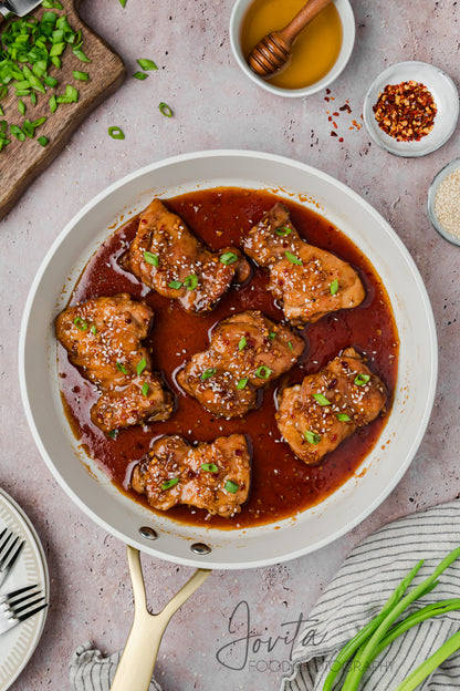 Honey Garlic Chicken Thighs