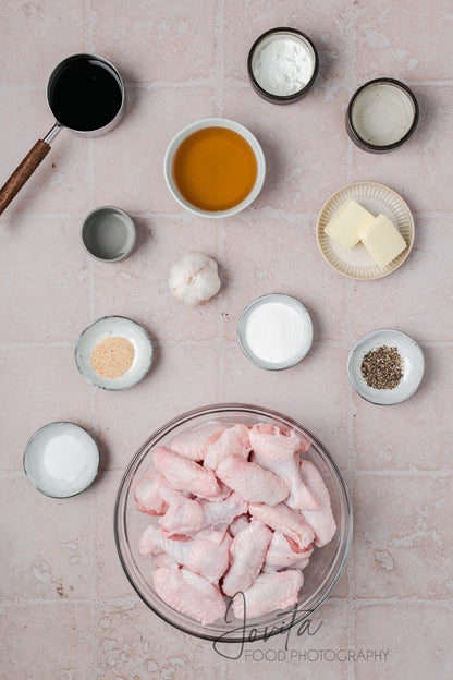 Honey Garlic Chicken Wings