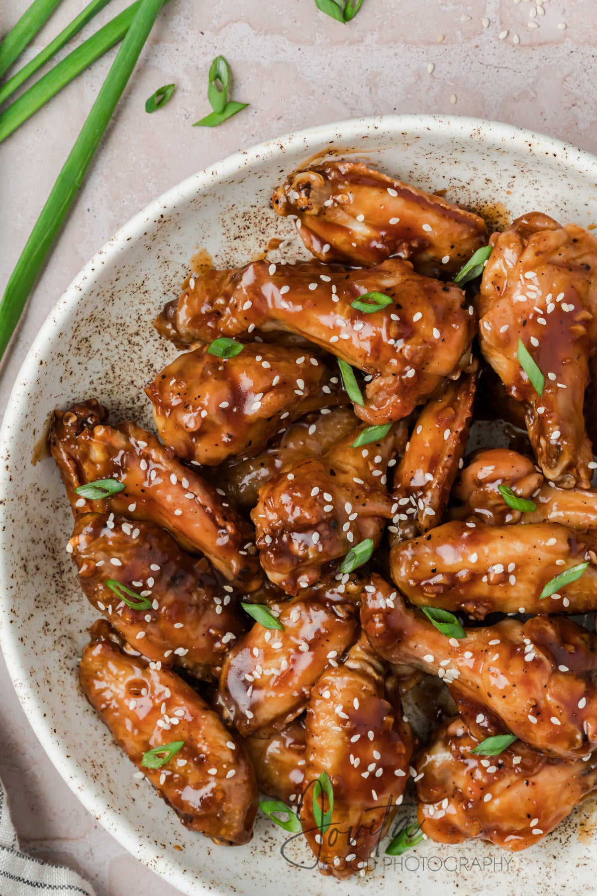 Honey Garlic Chicken Wings