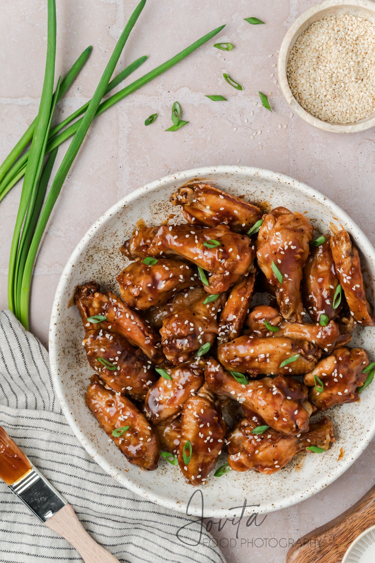 Honey Garlic Chicken Wings
