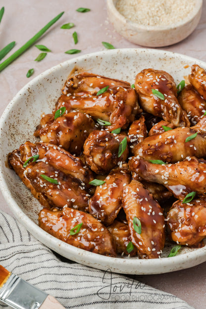 Honey Garlic Chicken Wings