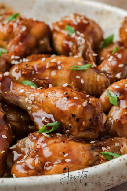 Honey Garlic Chicken Wings