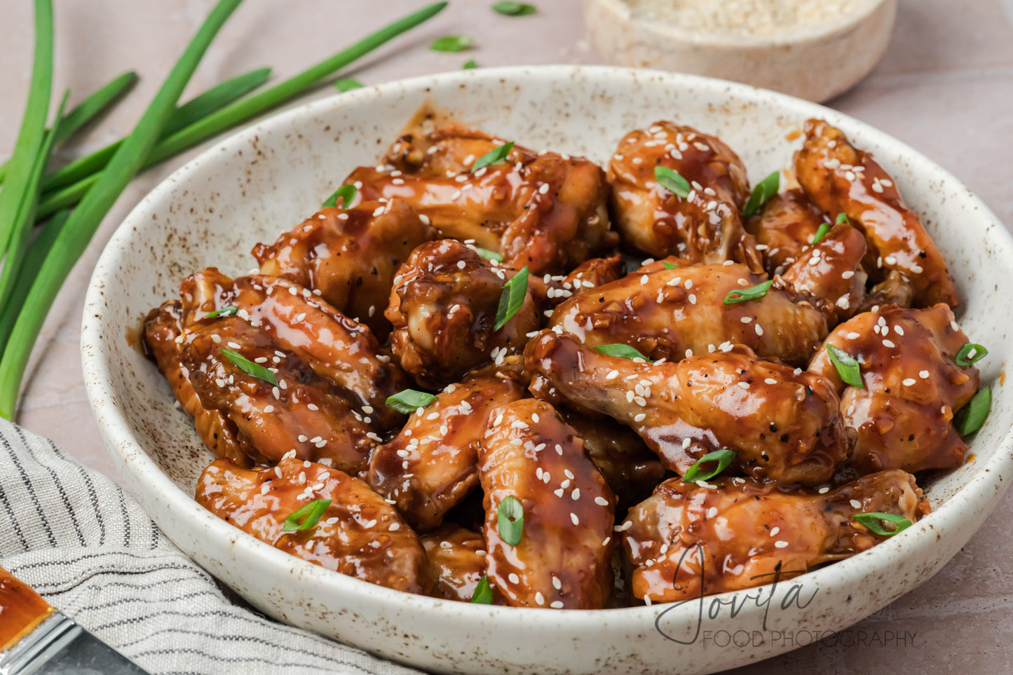 Honey Garlic Chicken Wings