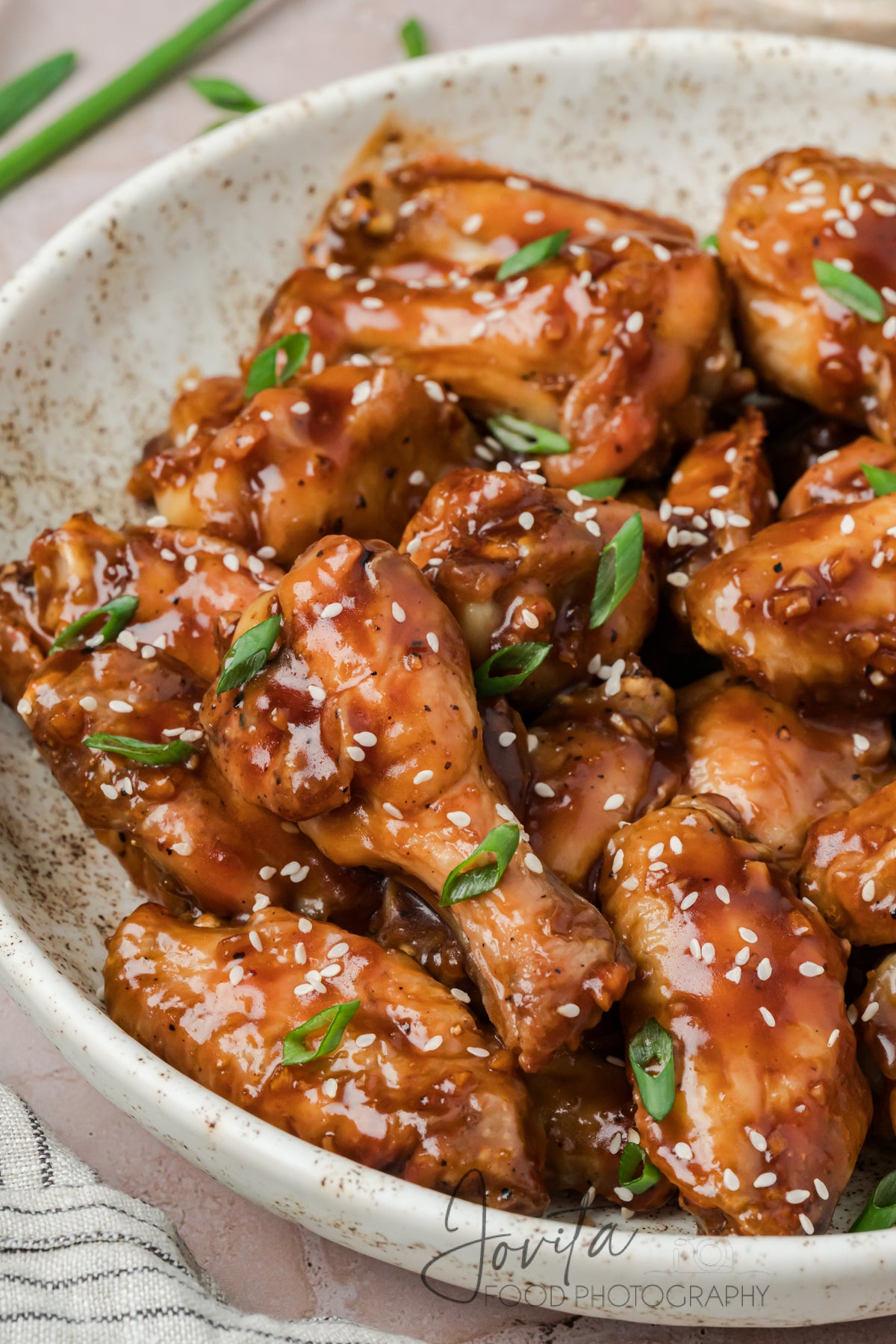 Honey Garlic Chicken Wings