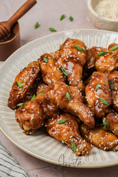 Honey Garlic Chicken Wings