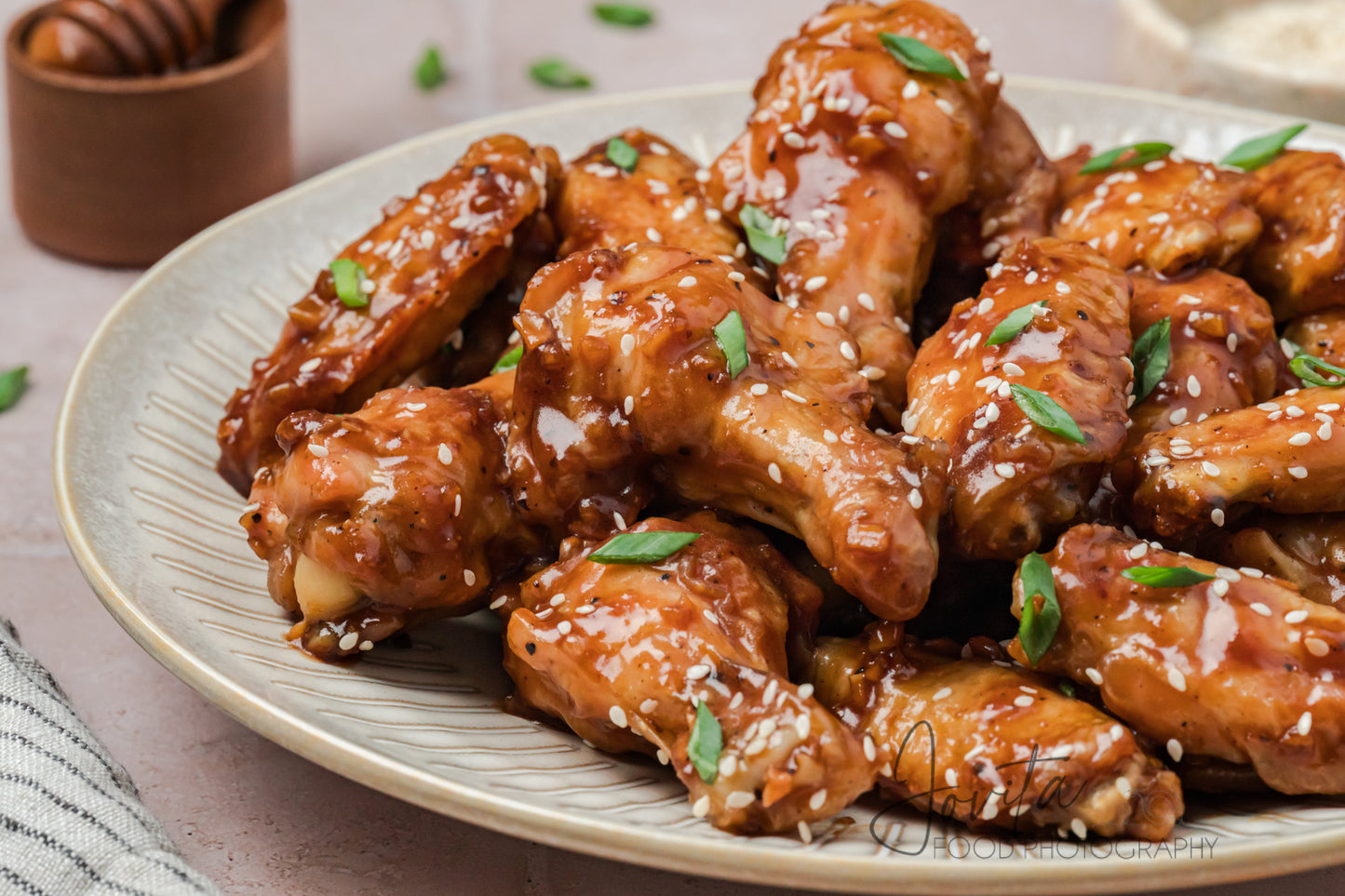 Honey Garlic Chicken Wings
