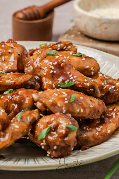 Honey Garlic Chicken Wings