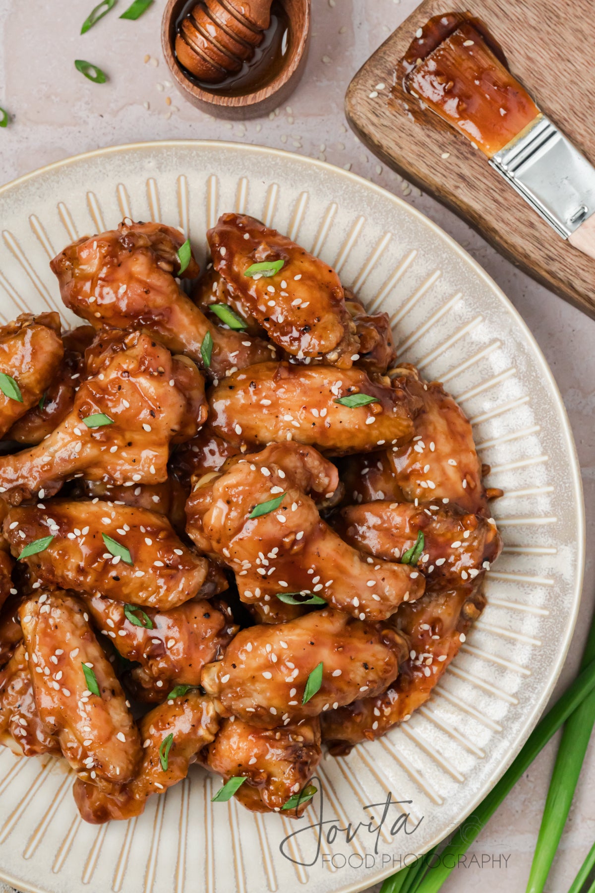 Honey Garlic Chicken Wings