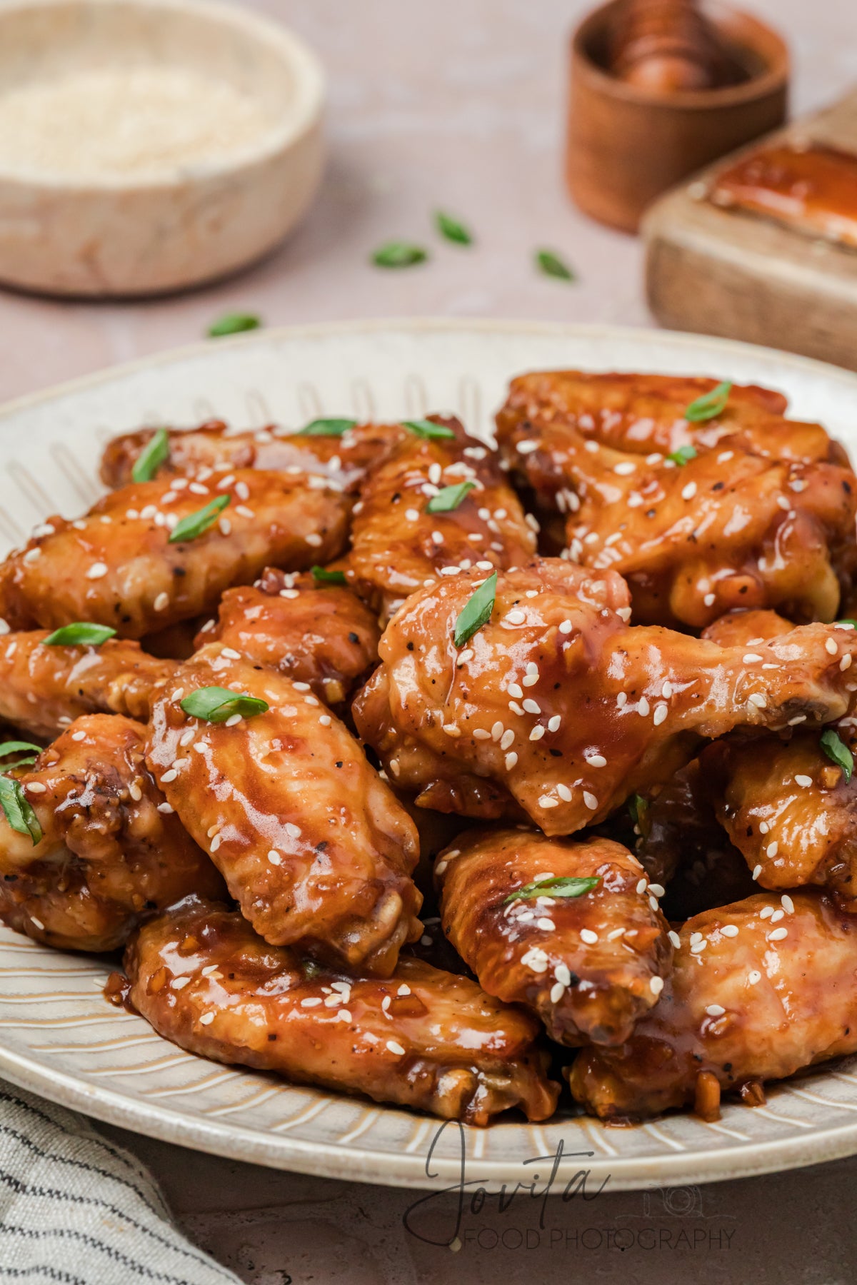 Honey Garlic Chicken Wings