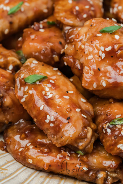 Honey Garlic Chicken Wings