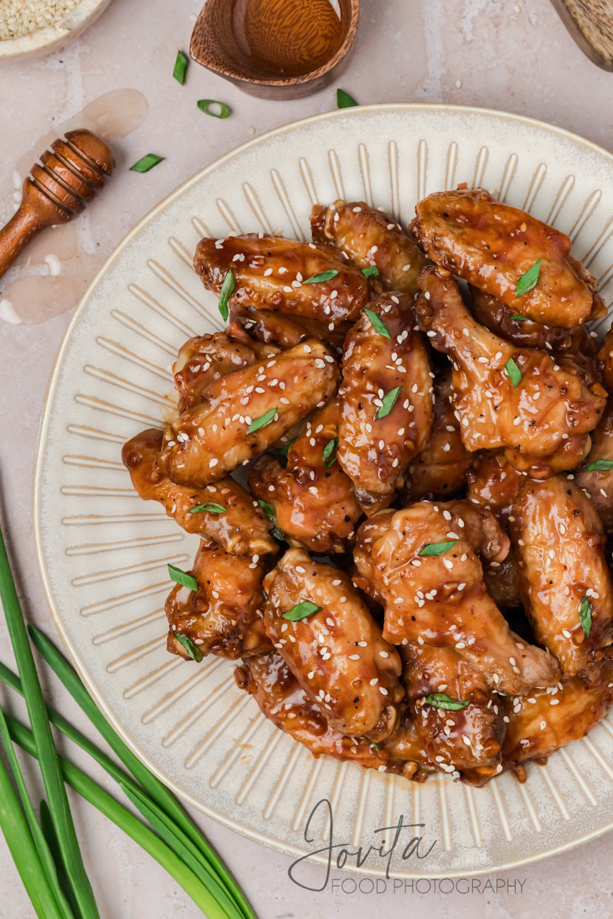 Honey Garlic Chicken Wings