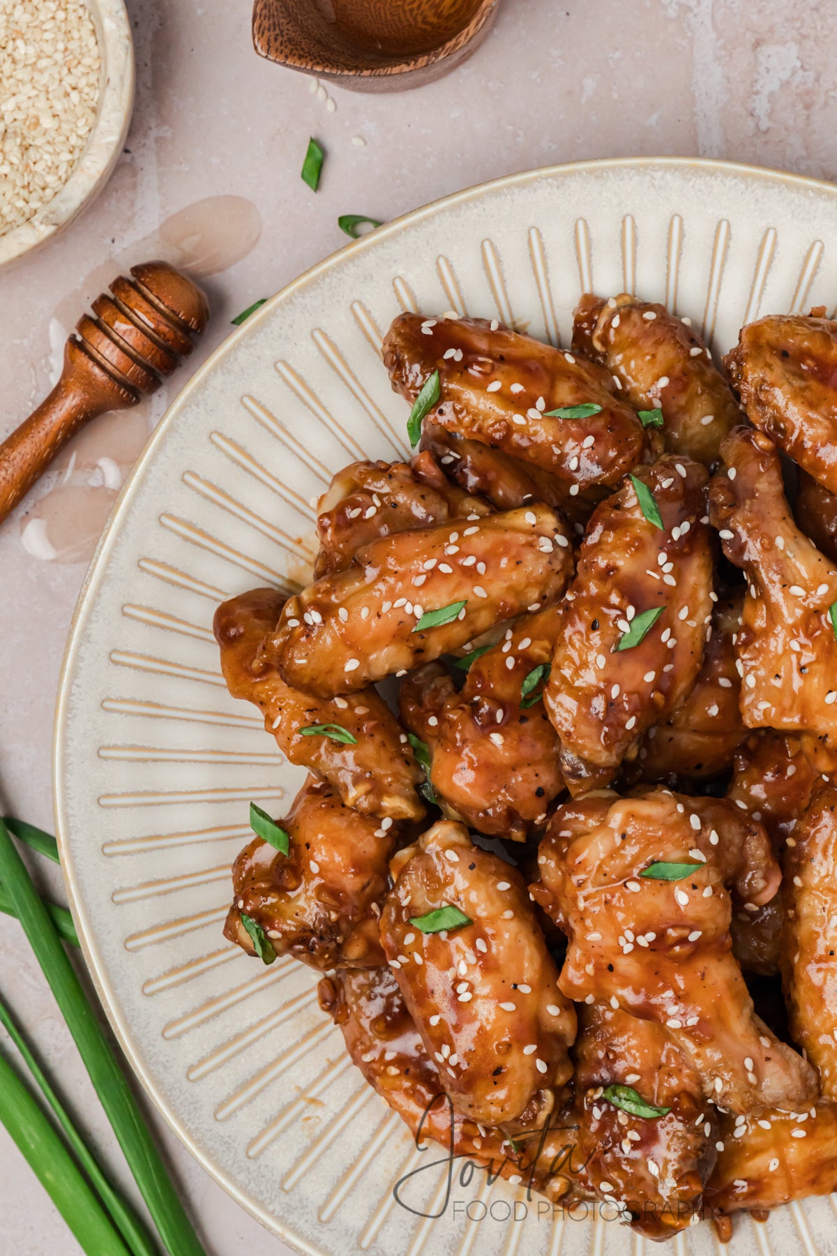 Honey Garlic Chicken Wings