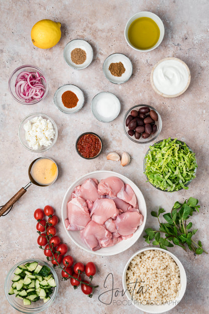 Honey Harissa Chicken Bowls