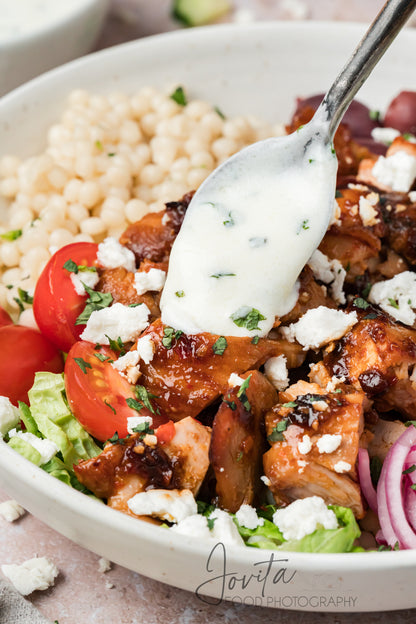 Honey Harissa Chicken Bowls
