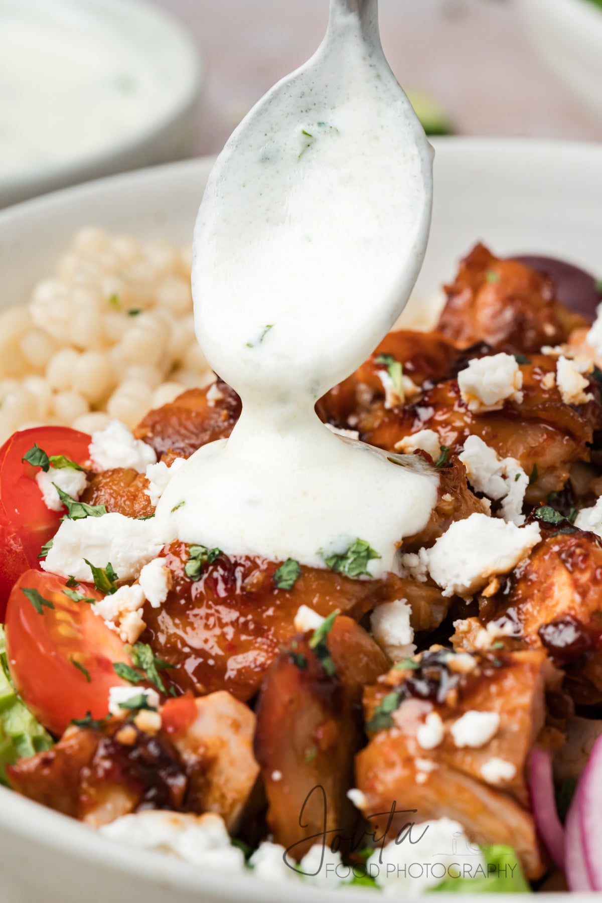 Honey Harissa Chicken Bowls
