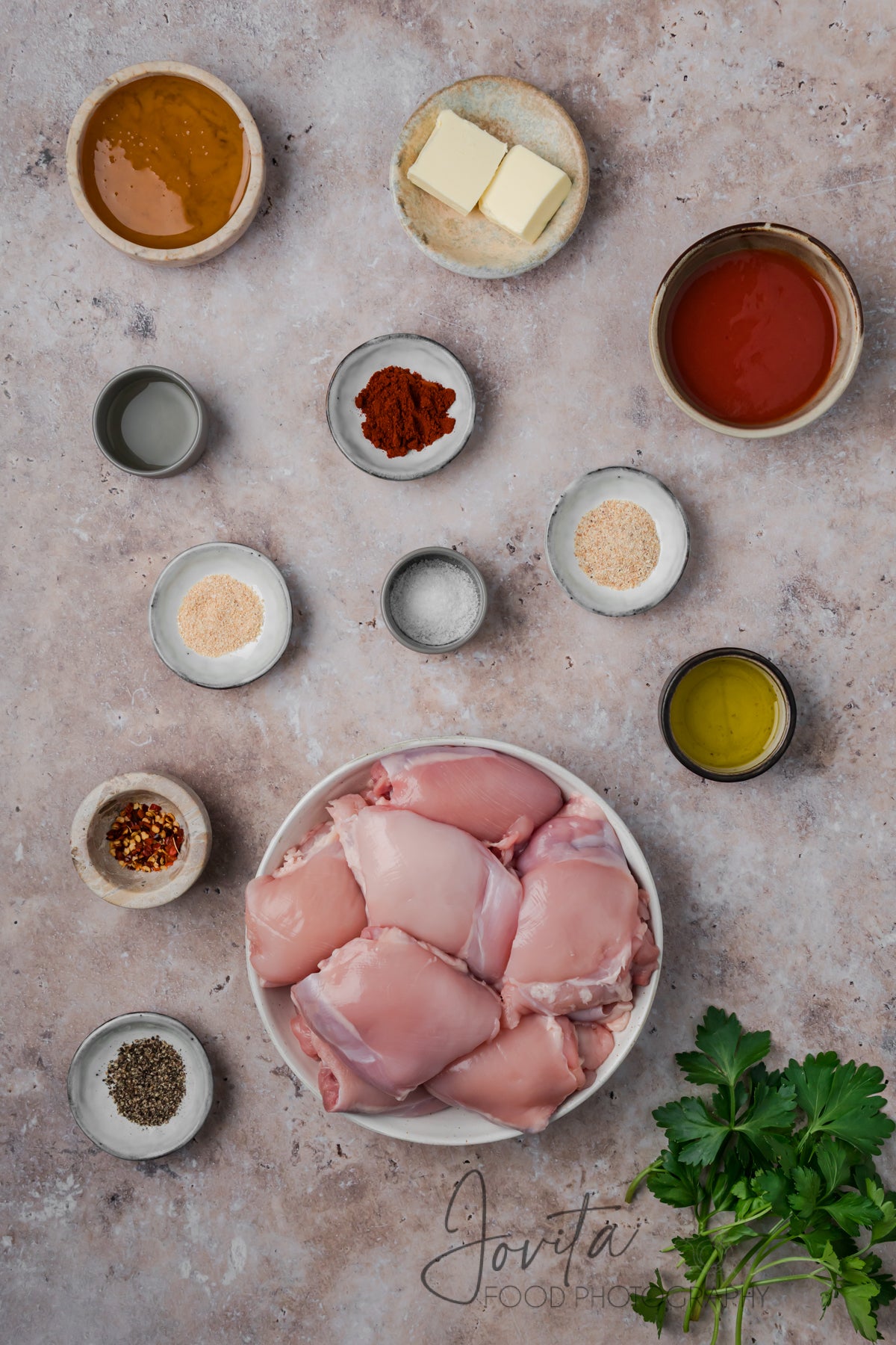 Hot Honey Chicken Thighs