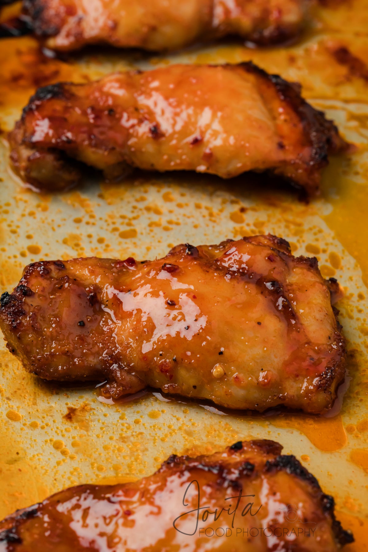 Hot Honey Chicken Thighs