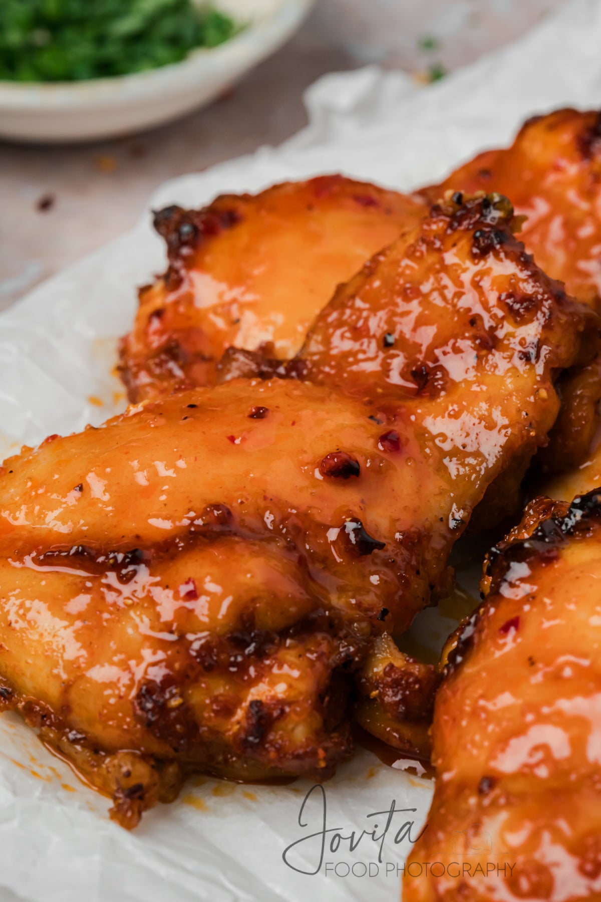 Hot Honey Chicken Thighs
