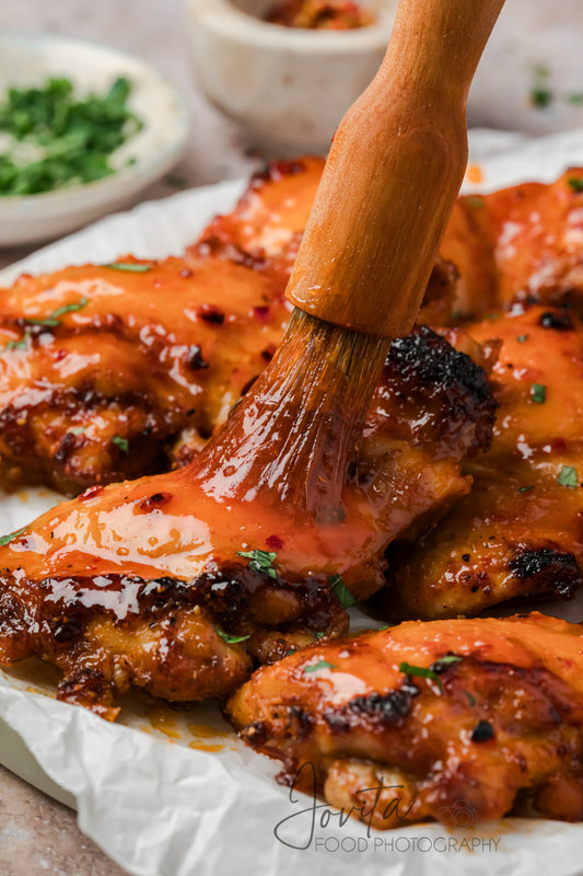 Hot Honey Chicken Thighs
