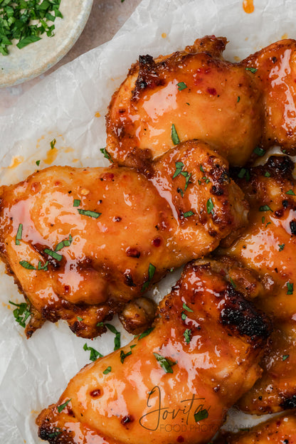 Hot Honey Chicken Thighs