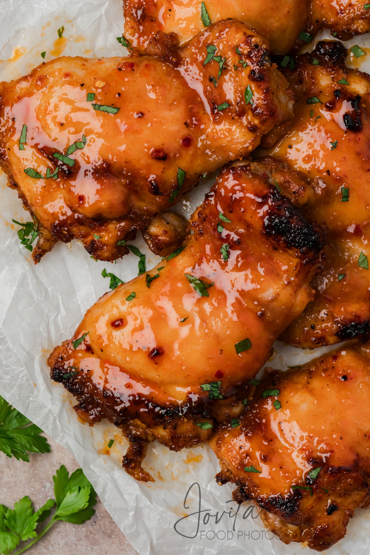 Hot Honey Chicken Thighs