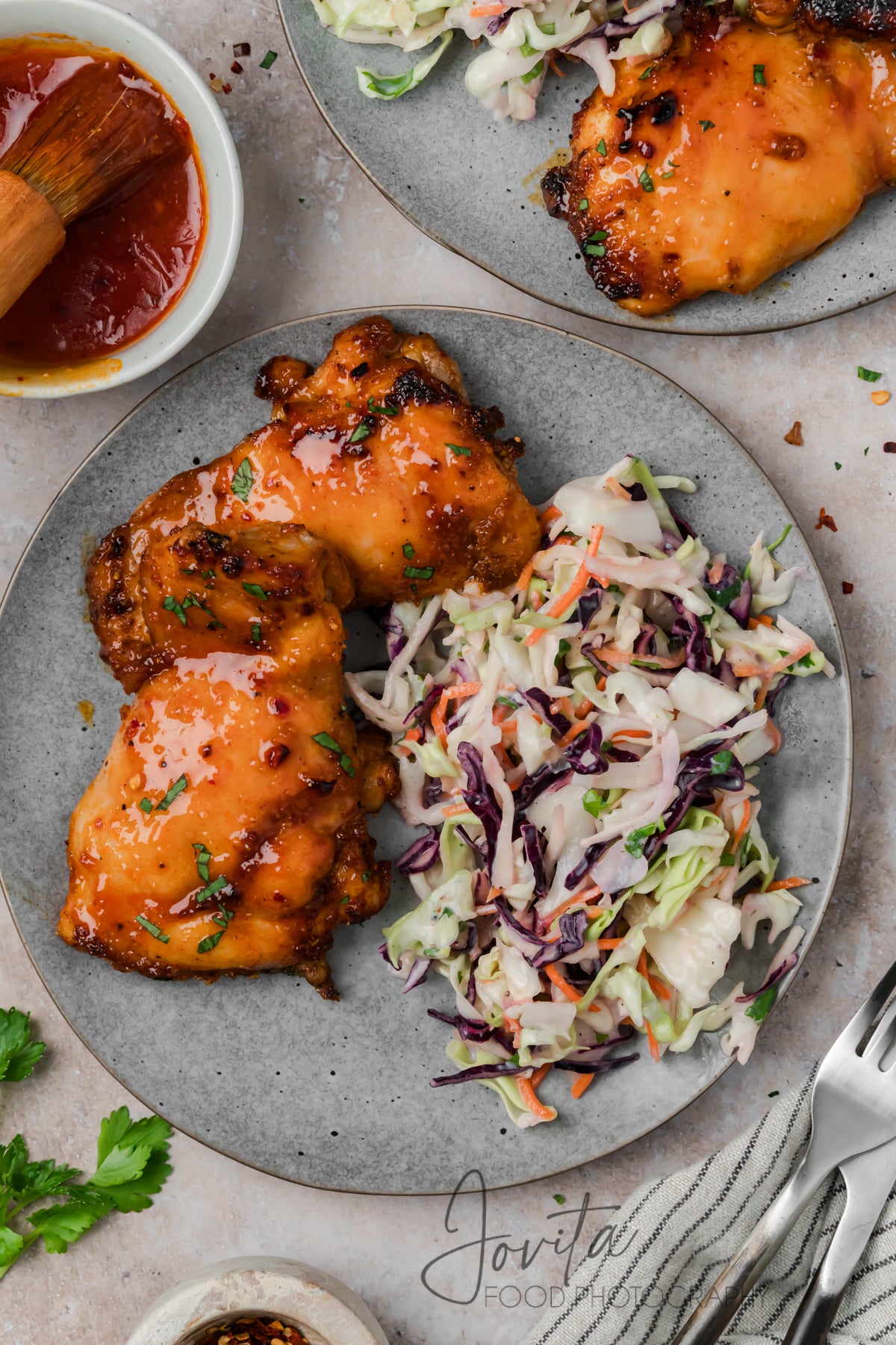 Hot Honey Chicken Thighs