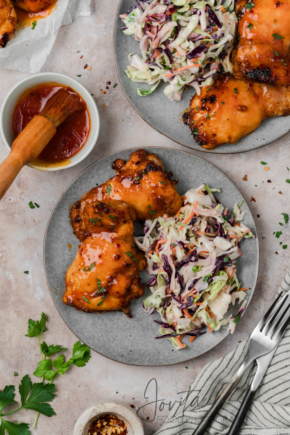 Hot Honey Chicken Thighs
